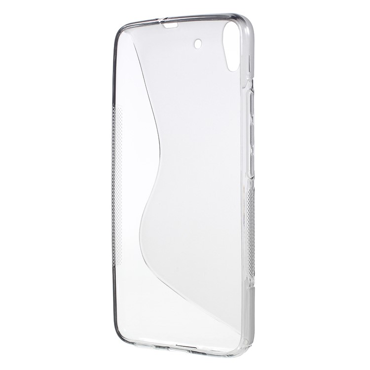 S Shape Gel TPU Case Accessory for Huawei Honor 4A / Y6 - Grey-2