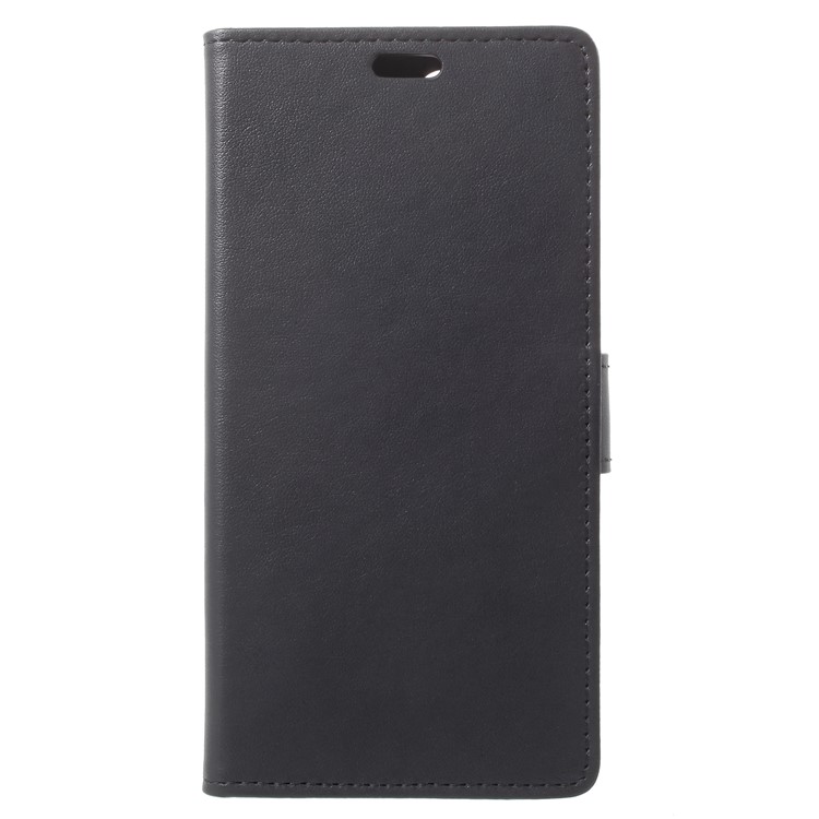 Wallet Leather Flip Stand Mobile Phone Case for Huawei nova 2s - Black-2