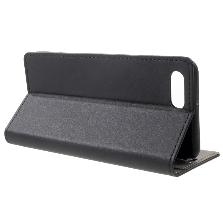 Wallet Leather Flip Stand Mobile Phone Case for Huawei nova 2s - Black-5