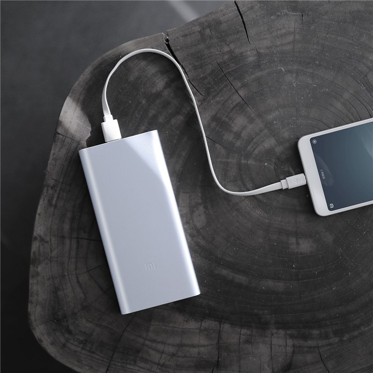 XIAOMI Mobile Power Bank 2 10000mAh External Battery Charger for iPhone Samsung Xiaomi etc. - Silver-6