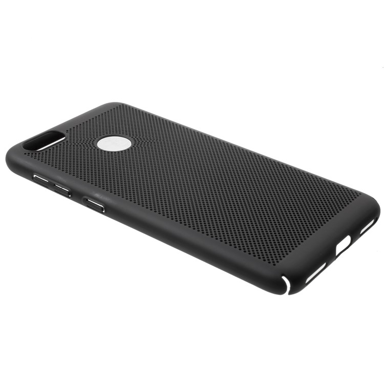 Hollow Mesh Heat Dissipation PC Cover for Huawei P9 lite mini / Y6 Pro (2017) / Enjoy 7 - Black-2