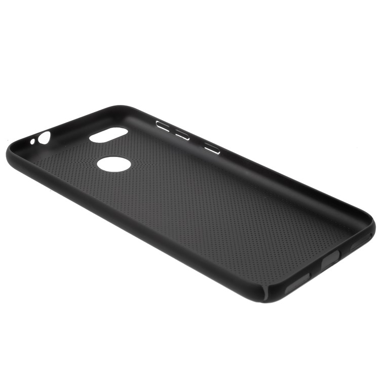 Hollow Mesh Heat Dissipation PC Cover for Huawei P9 lite mini / Y6 Pro (2017) / Enjoy 7 - Black-4