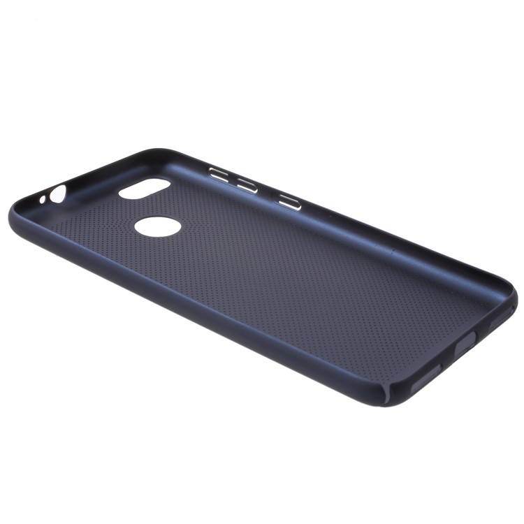 Hollow Mesh Heat Dissipation PC Mobile Phone Cover for Huawei P9 lite mini / Y6 Pro (2017) / Enjoy 7 - Blue-3