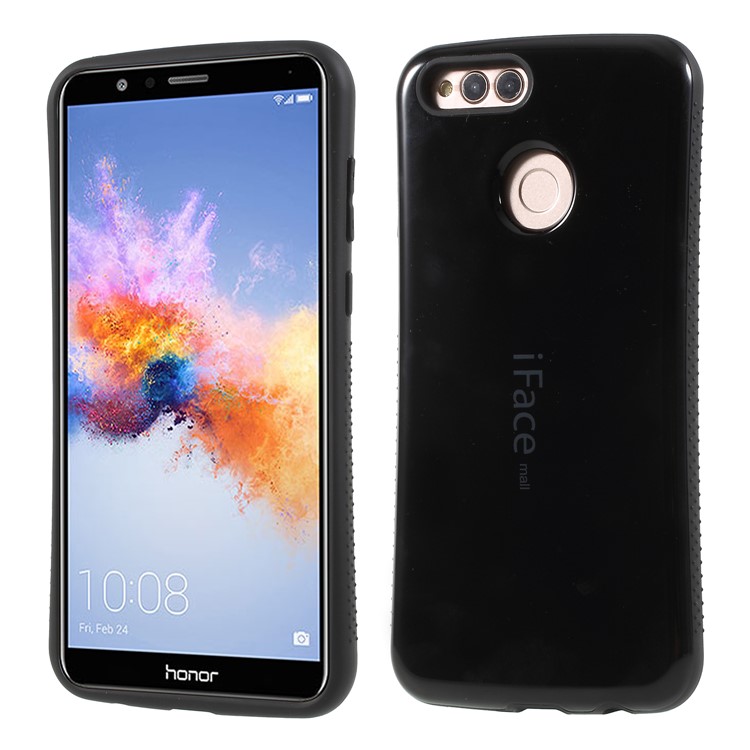 IFACE MALL Hybrid PC + TPU Phone Case for Huawei Honor 7X - Black-1