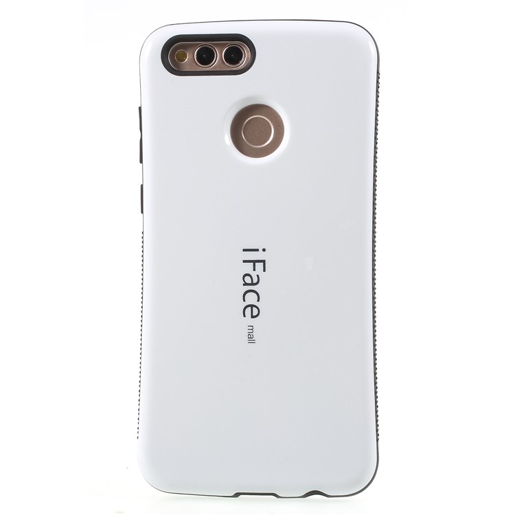 IFACE MALL Hybrid PC + TPU Phone Cover for Huawei Honor 7X - White-1