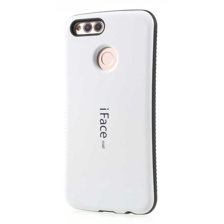 IFACE MALL Hybrid PC + TPU Phone Cover for Huawei Honor 7X - White-2