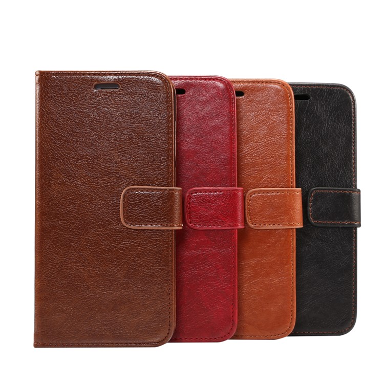 Crazy Horse Leather Phone Casing for Huawei Mate 10 Lite / nova 2i / Maimang 6 / Honor 9i (India) - Black-8