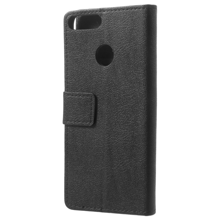 For Huawei Honor 9 Lite / Honor 9 Youth Edition Leather Stand Wallet Mobile Case - Black-3
