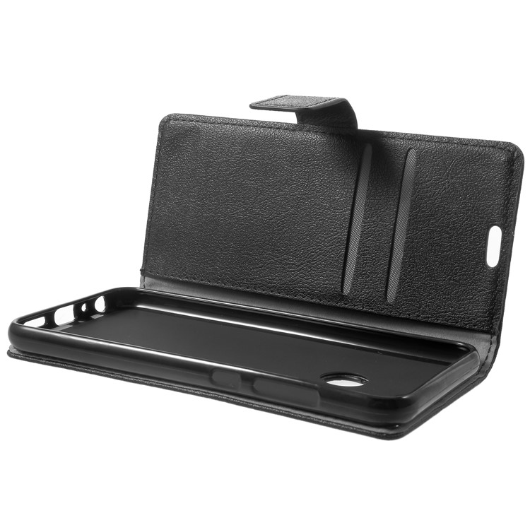 For Huawei Honor 9 Lite / Honor 9 Youth Edition Leather Stand Wallet Mobile Case - Black-6