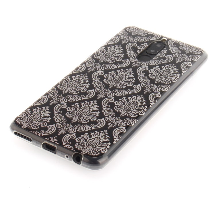 For Huawei Mate 10 Lite / Maimang 6 / nova 2i / Honor 9i (India) Patterned IMD Phone Case (TPU) - Damask Pattern-3