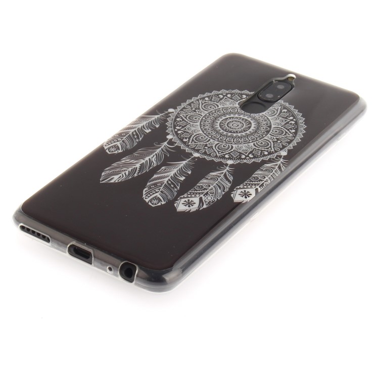 Patterned IMD TPU Soft Case Mobile Accessory for Huawei Mate 10 Lite / Maimang 6 / nova 2i / Honor 9i (India) - Tribal Dream Catcher-3