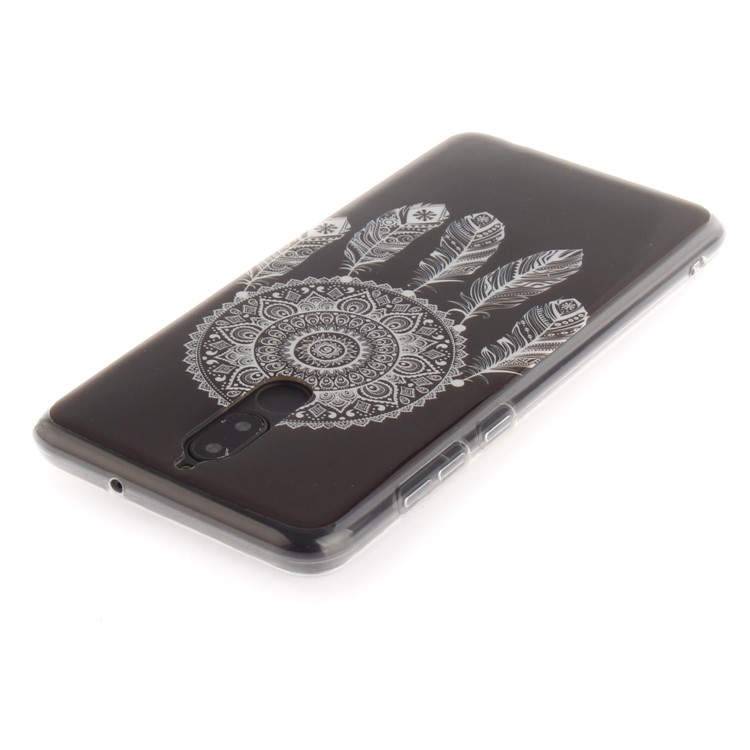 Patterned IMD TPU Soft Case Mobile Accessory for Huawei Mate 10 Lite / Maimang 6 / nova 2i / Honor 9i (India) - Tribal Dream Catcher-4