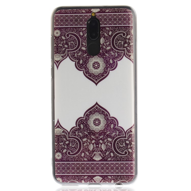 Patterned IMD TPU Cellphone Cover for Huawei Mate 10 Lite / Maimang 6 / nova 2i / Honor 9i (India) - Symmetrical Pattern-2