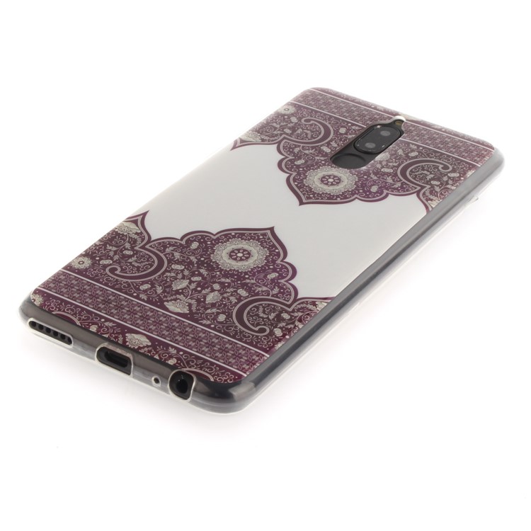 Patterned IMD TPU Cellphone Cover for Huawei Mate 10 Lite / Maimang 6 / nova 2i / Honor 9i (India) - Symmetrical Pattern-3