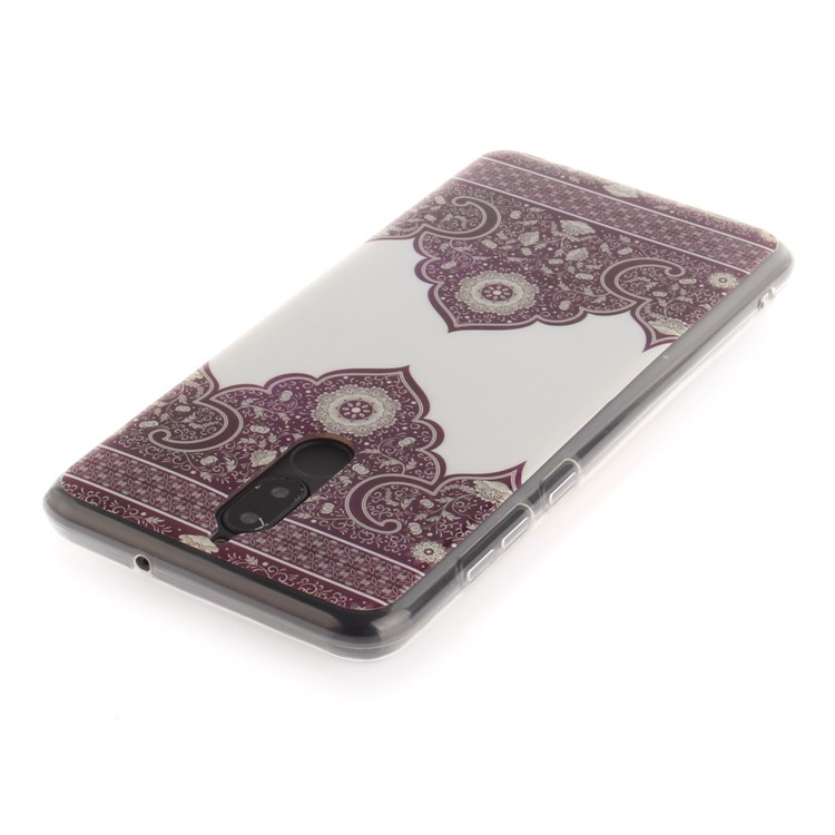 Patterned IMD TPU Cellphone Cover for Huawei Mate 10 Lite / Maimang 6 / nova 2i / Honor 9i (India) - Symmetrical Pattern-4