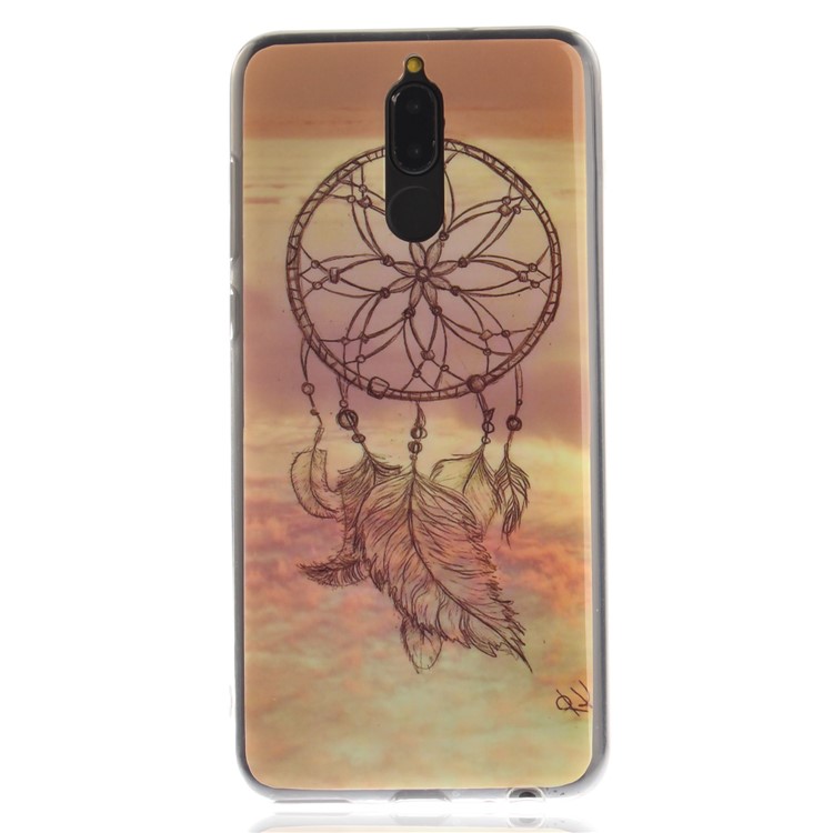 Patterned IMD TPU Gel Mobile Phone Shell for Huawei Mate 10 Lite / Maimang 6 / nova 2i / Honor 9i (India) - Dream Catcher-2