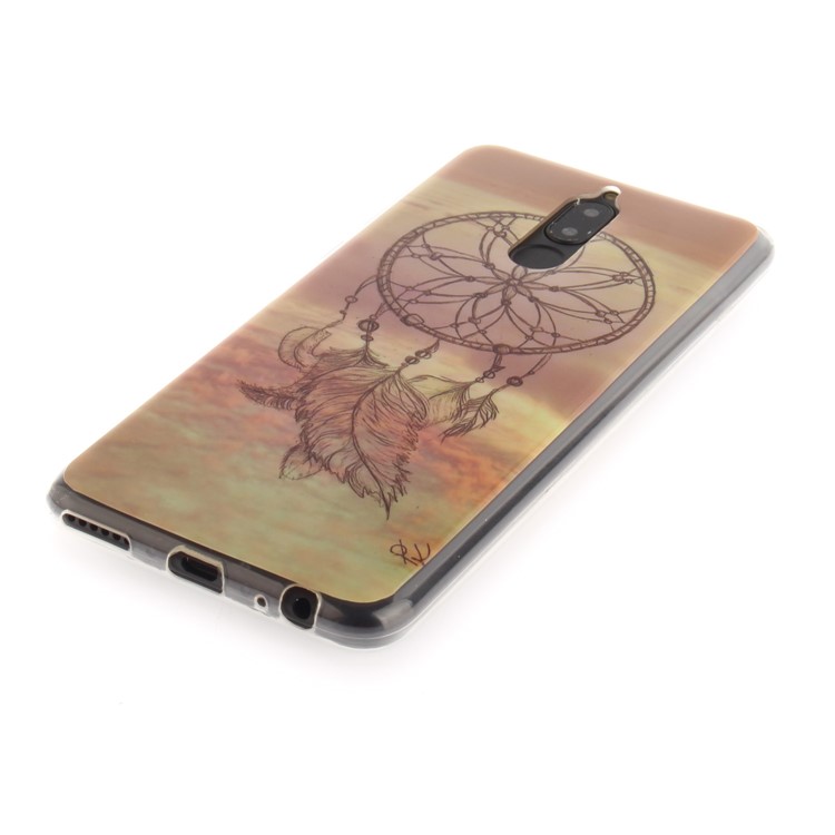 Patterned IMD TPU Gel Mobile Phone Shell for Huawei Mate 10 Lite / Maimang 6 / nova 2i / Honor 9i (India) - Dream Catcher-3