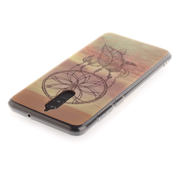 Patterned IMD TPU Gel Mobile Phone Shell for Huawei Mate 10 Lite / Maimang 6 / nova 2i / Honor 9i (India) - Dream Catcher-4