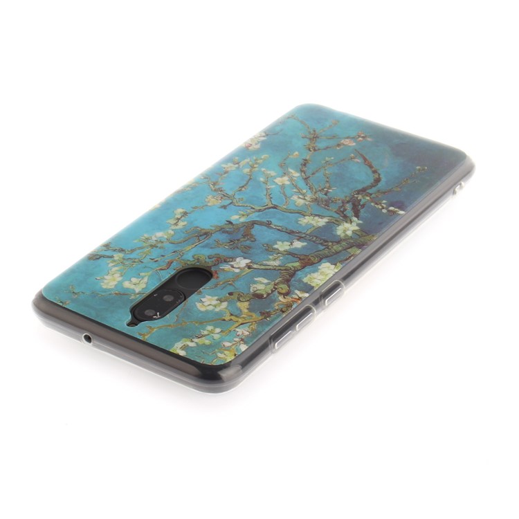 TPU IMD Patterned Case Accessory for Huawei Mate 10 Lite / Maimang 6 / nova 2i / Honor 9i (India) - Almond Tree in Blossom-4