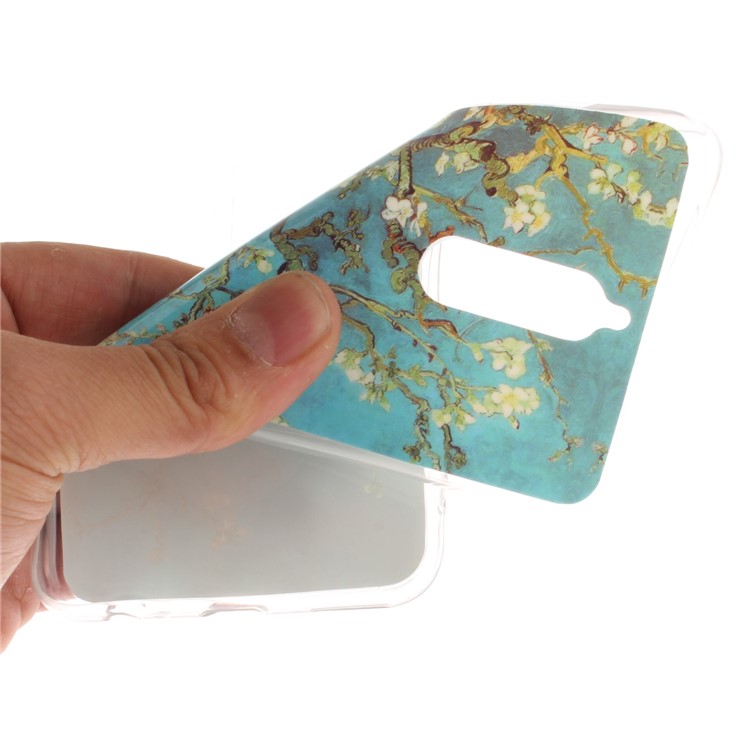 TPU IMD Patterned Case Accessory for Huawei Mate 10 Lite / Maimang 6 / nova 2i / Honor 9i (India) - Almond Tree in Blossom-6