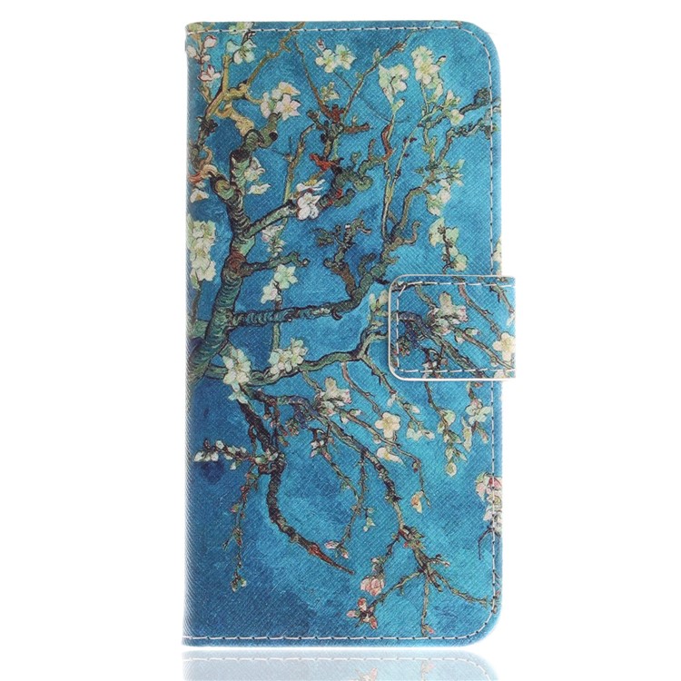 Patterned PU Leather Wallet Stand Protective Cell Phone Casing for Huawei Mate 10 Lite / nova 2i / Maimang 6 / Honor 9i (India) - Wintersweet-2