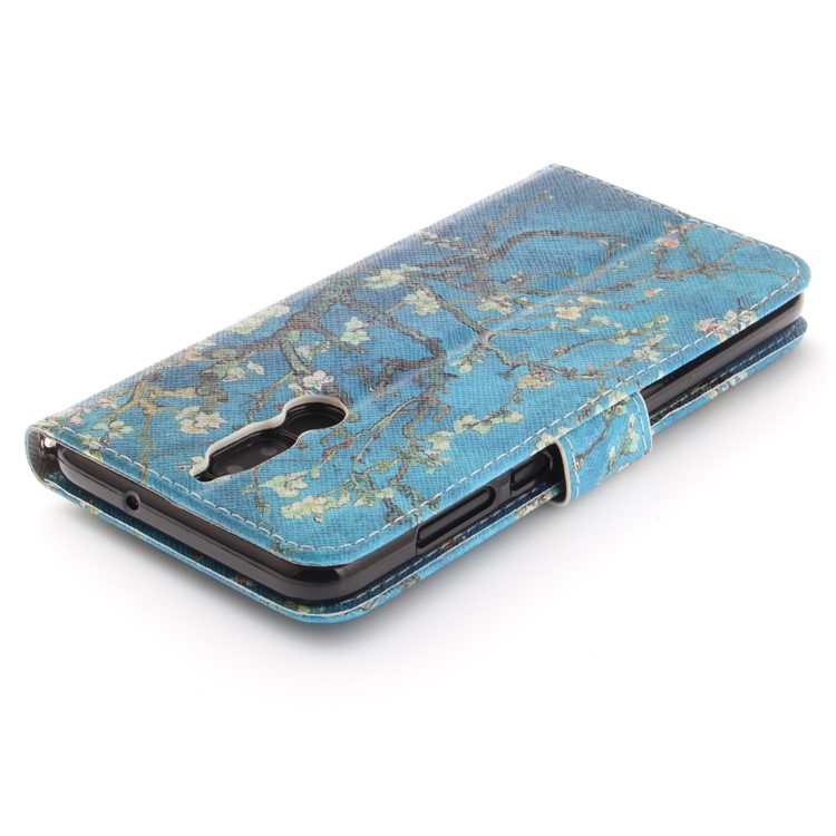 Patterned PU Leather Wallet Stand Protective Cell Phone Casing for Huawei Mate 10 Lite / nova 2i / Maimang 6 / Honor 9i (India) - Wintersweet-5