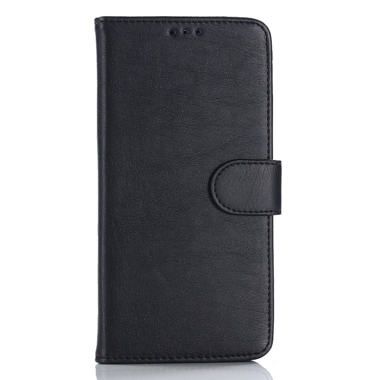 Crazy Horse Retro Leather Wallet Stand Case for Huawei Honor 7X - Coffee-3