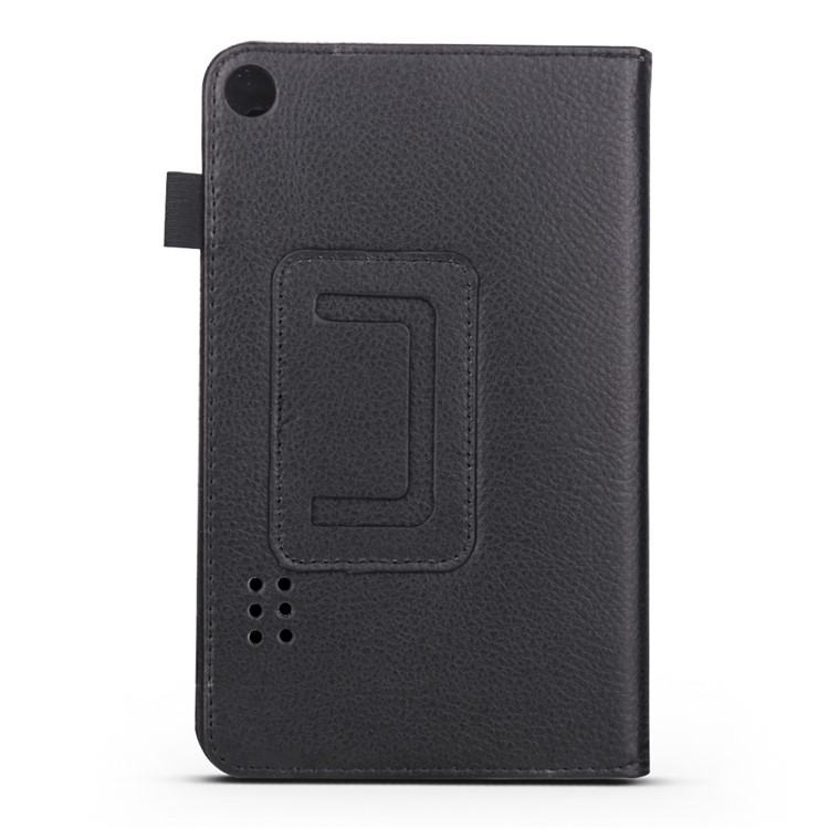 Foldable Stand PU Leather Protective Case for Huawei MediaPad T3 7.0 - Black-3