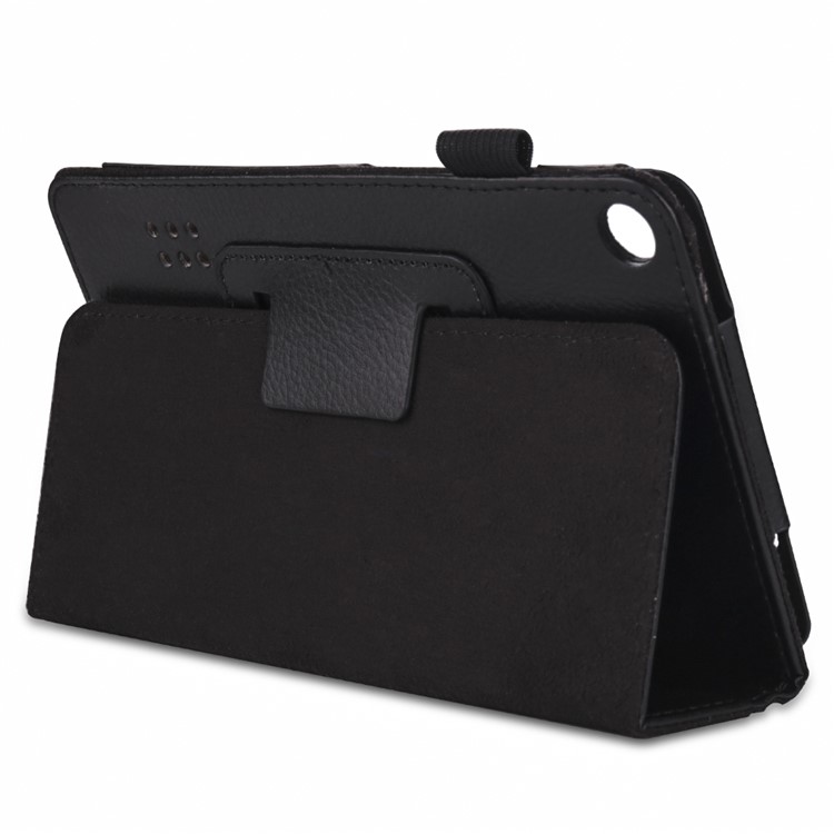 Foldable Stand PU Leather Protective Case for Huawei MediaPad T3 7.0 - Black-4