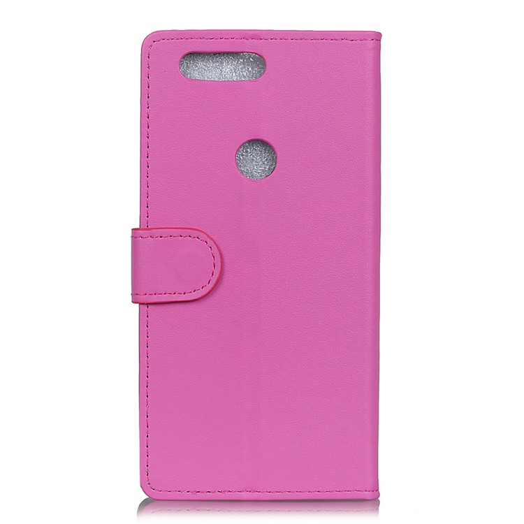 Wallet Leather Cover with Stand for Huawei P Smart / Enjoy 7S - Rose-2