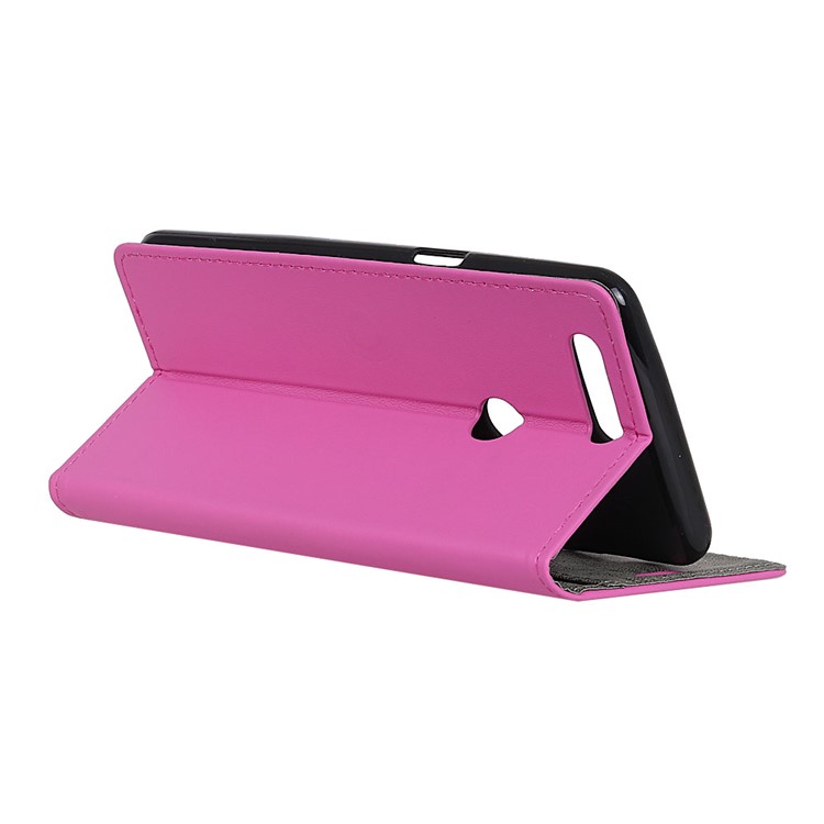 Wallet Leather Cover with Stand for Huawei P Smart / Enjoy 7S - Rose-4