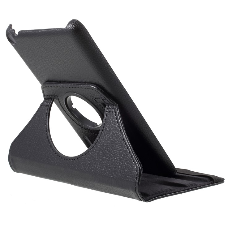 Litchi Grain 360 Degree Rotary Leather Stand Case for Huawei MediaPad T3 7.0 - Black-5