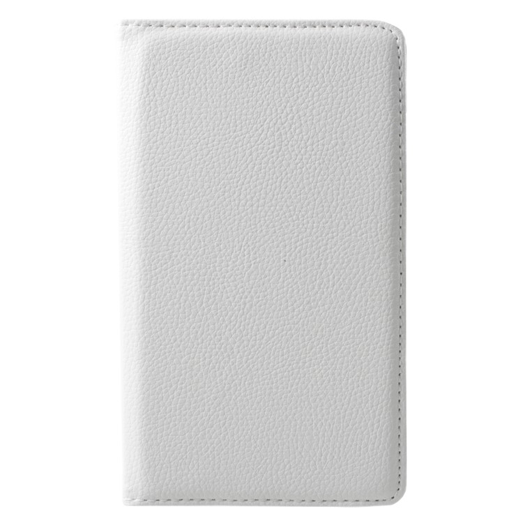 For Huawei MediaPad T3 7.0 Litchi Grain 360 Degree Rotary Stand Leather Cover - White-2