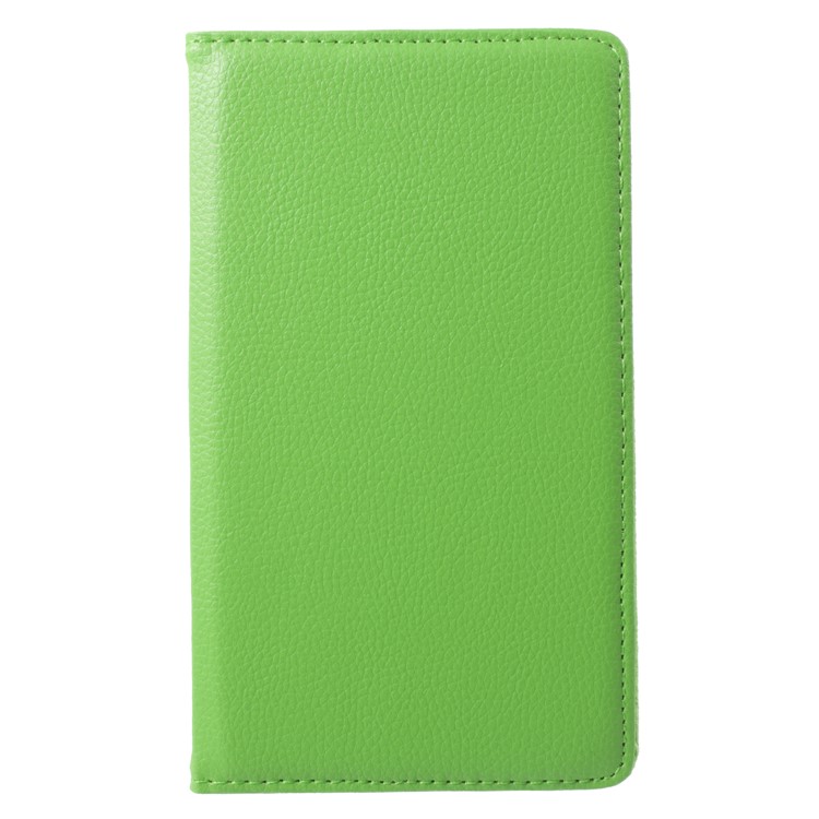 For Huawei MediaPad T3 7.0 Litchi Grain 360 Degree Rotary Stand Leather Protective Case - Green-2