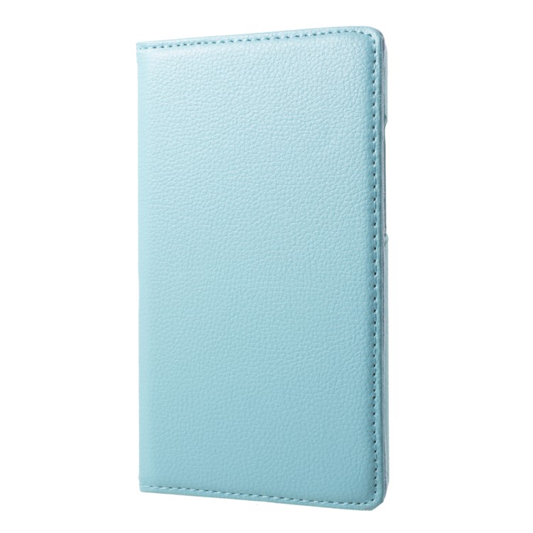 For Huawei MediaPad T3 7.0 Litchi Grain 360 Degree Rotary Stand Leather Shell - Baby Blue-3