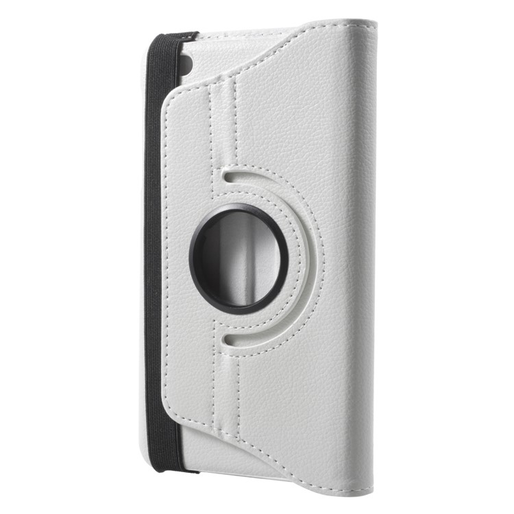 Litchi Grain 360-degree Rotary Leather Stand Shell for Huawei MediaPad T1 7.0 / Honor Tablet T1 (T1-701u) - White-1