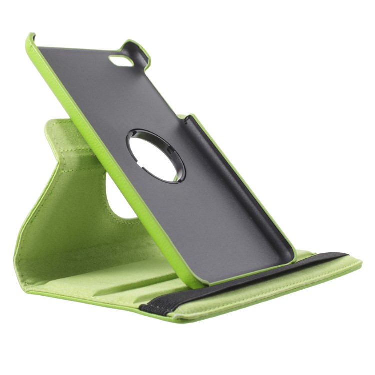 Litchi Grain 360-degree Rotary Stand Leather Tablet Case for Huawei MediaPad T1 7.0 / Honor Tablet T1 (T1-701u) - Green-6