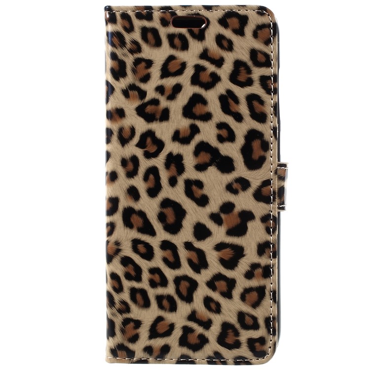 Leopard Pattern Wallet Leather Stand Case for Huawei P9 Lite / G9 Lite-4