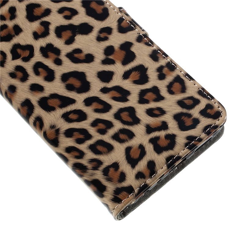 Leopard Pattern Wallet Leather Stand Case for Huawei P9 Lite / G9 Lite-5