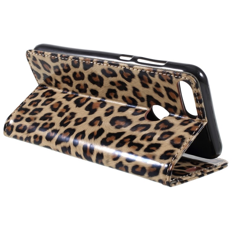 Leopard Pattern Wallet Leather Stand Case for Huawei P9 Lite / G9 Lite-8