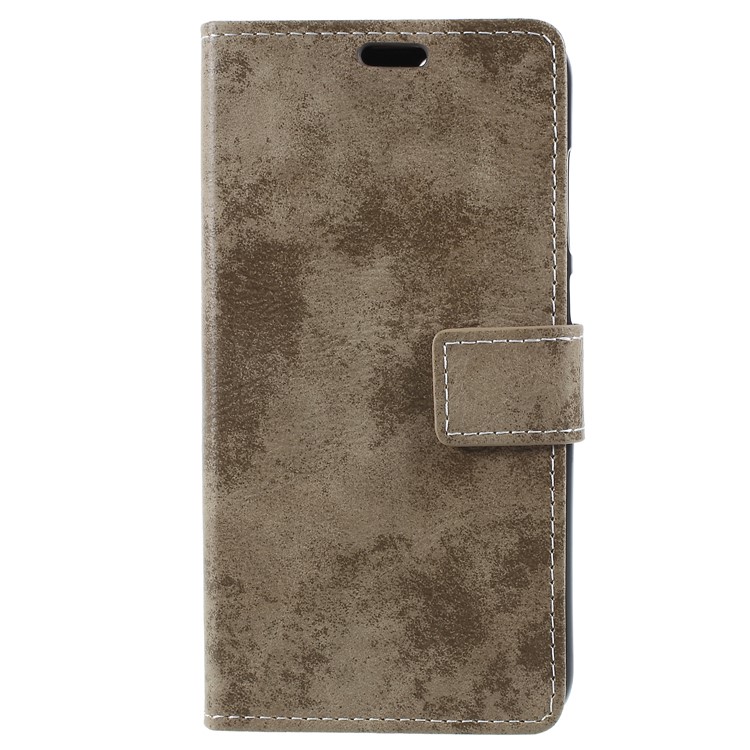 Vintage PU Leather Wallet Protective Phone Shell for Huawei Honor 9 Lite / Honor 9 Youth Edition - Khaki-3