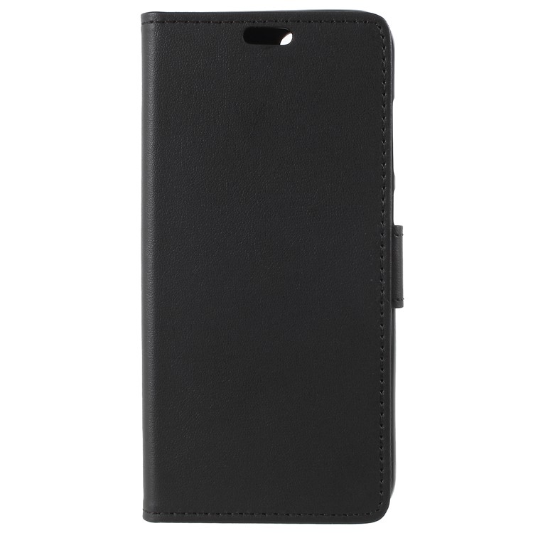 Flip PU Leather Wallet Stand Phone Casing for Huawei Honor 9 Lite / Honor 9 Youth Edition - Black-4