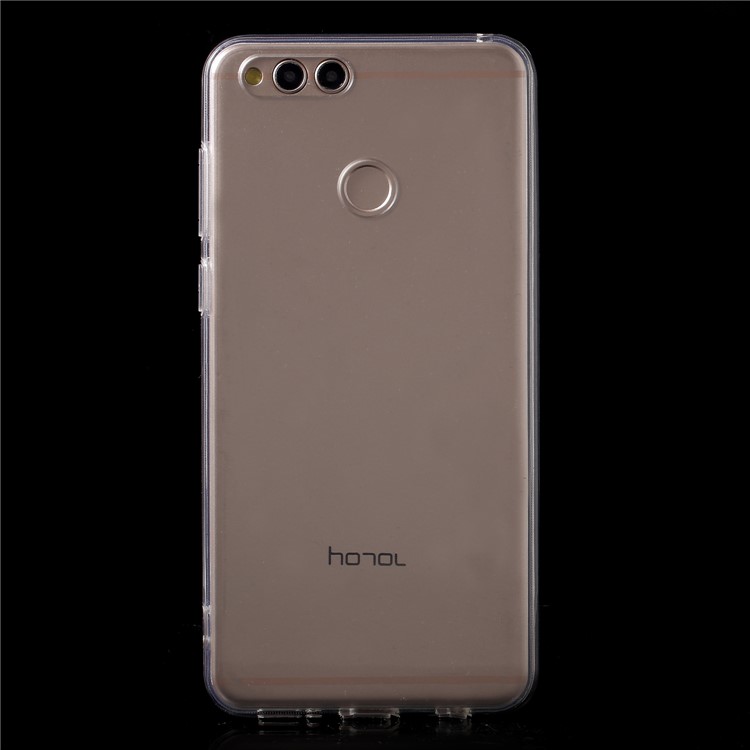 For Huawei Honor 7X Crystal Clear Acrylic+ TPU Combo Back Case - Transparent-2