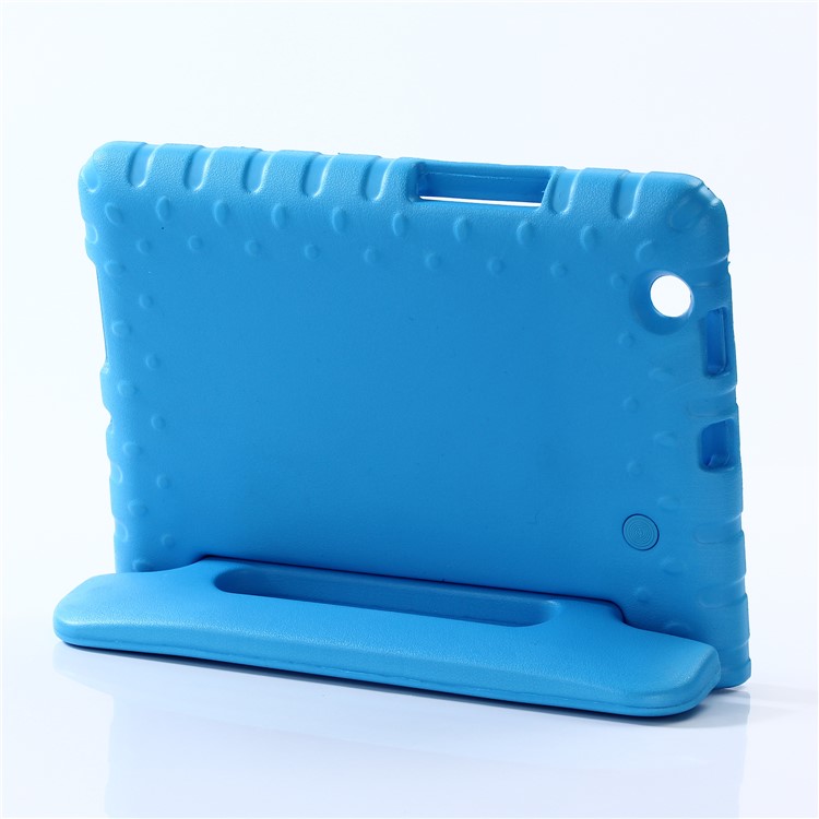 Drop-proof Kids Safe EVA Foam Cover Case with Kickstand for Huawei MediaPad M3 Lite 8 - Blue-4