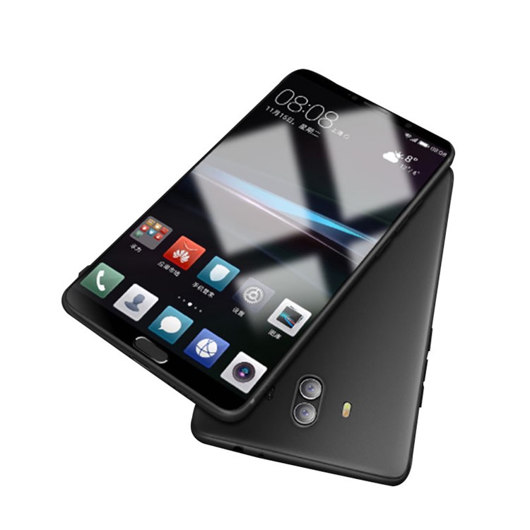 NXE Frosted TPU Mobile Phone Protective Back Case for Huawei Mate 10 - Black-1