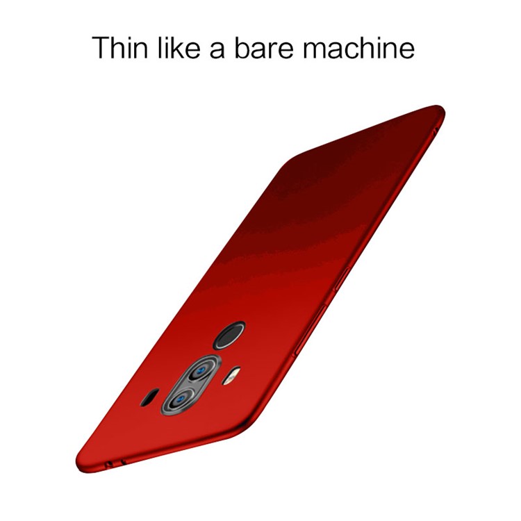 NXE Ultra-thin Matte TPU Protection Cover Case for Huawei Mate 10 Pro - Red-3