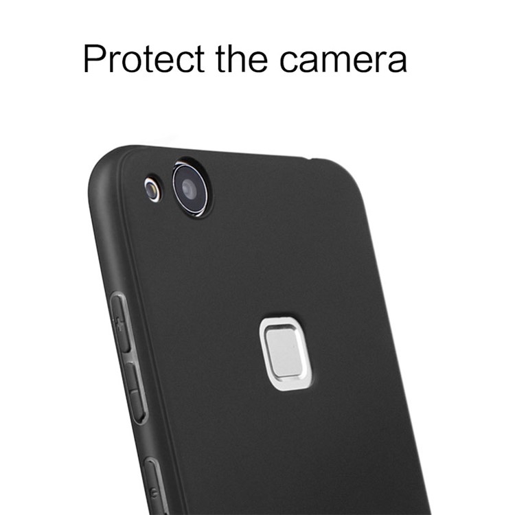 NXE Ultra-thin Matte TPU Back Case for Huawei P10 Lite - Black-4