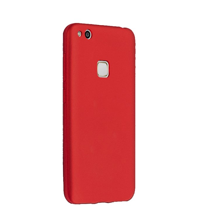 copertura Posteriore In TPU NXE Ultra-sottile Opaco Per Huawei P10 Lite - Rosso-1