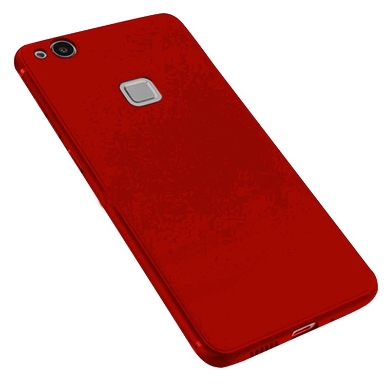 copertura Posteriore In TPU NXE Ultra-sottile Opaco Per Huawei P10 Lite - Rosso-2
