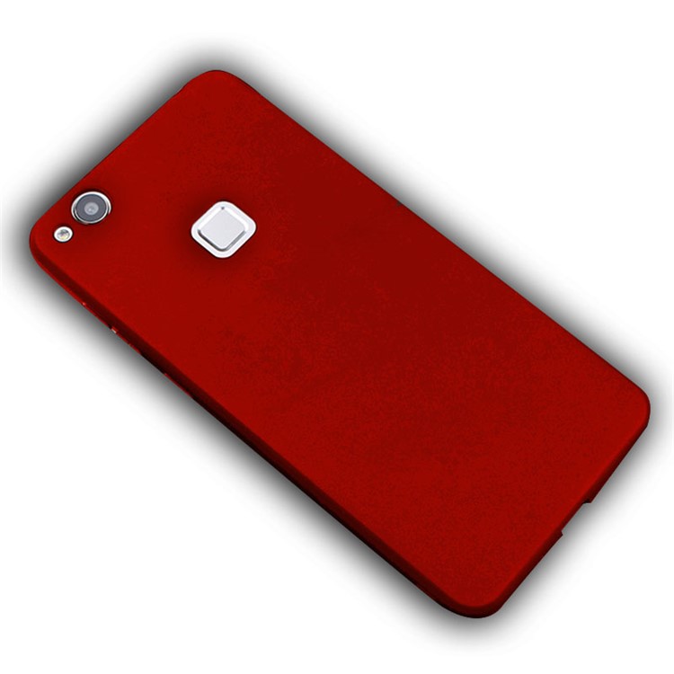 copertura Posteriore In TPU NXE Ultra-sottile Opaco Per Huawei P10 Lite - Rosso-4